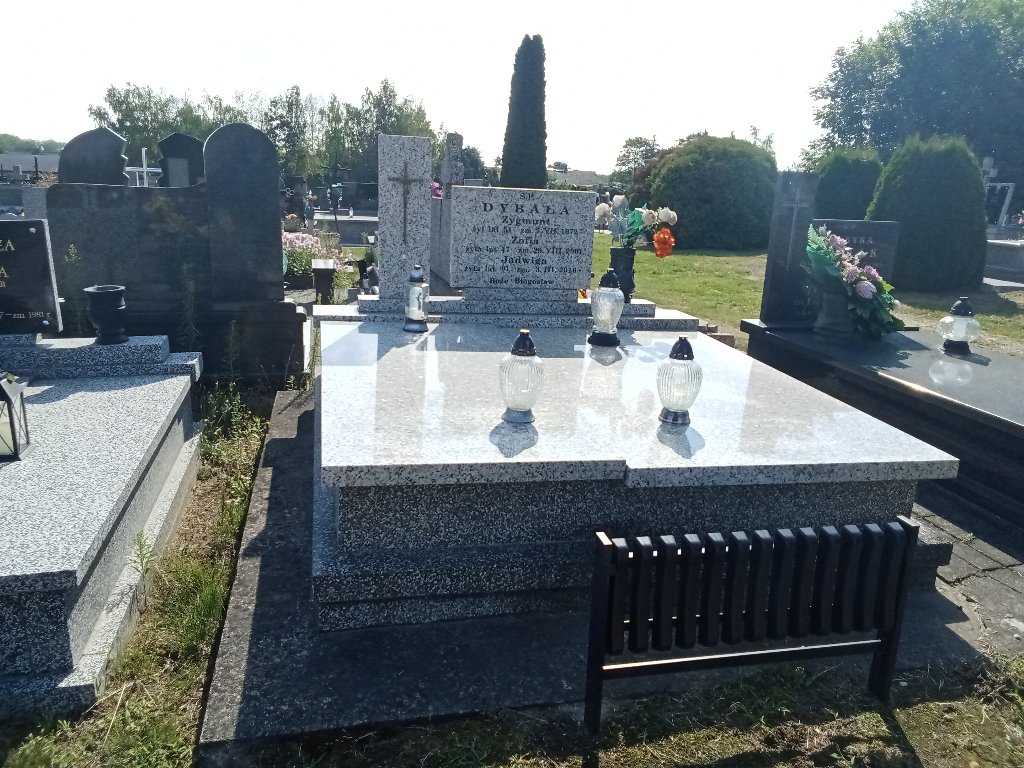 Grób Jadwiga Dybała