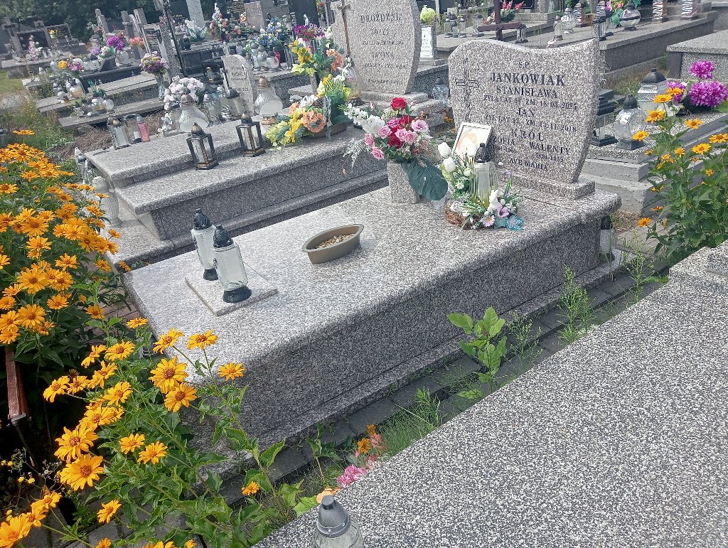 Grób Stanisława Jankowiak