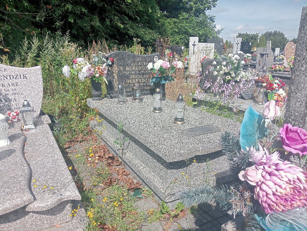 Grób Jolanta Berendzik